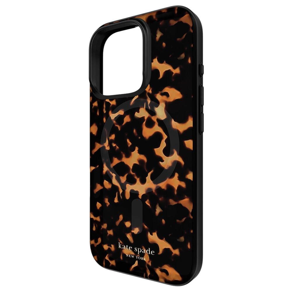 Kate Spade Protective MagSafe Case for Apple iPhone 16 Pro in Tortoise, , large