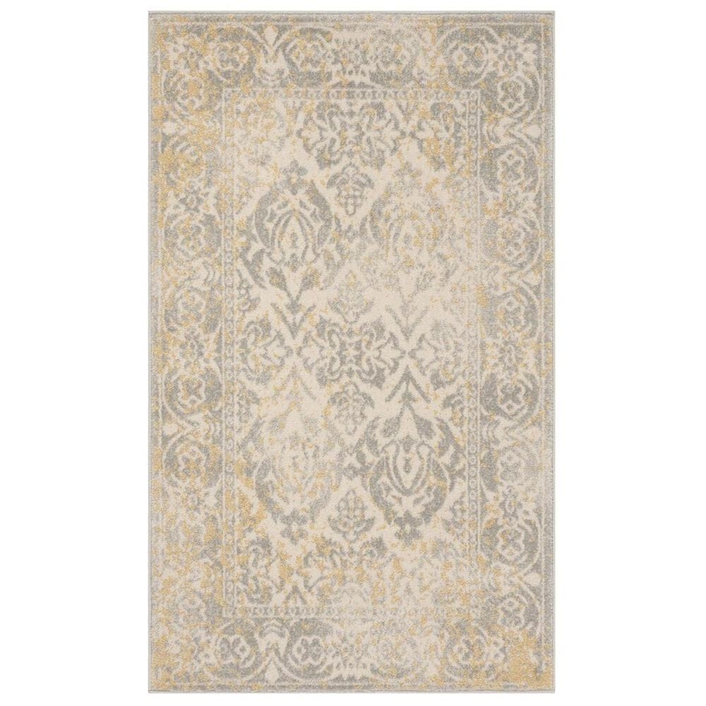 Safavieh Evoke EVK264D-3 3&#39; x 5&#39; Ivory/Grey Area Rug, , large