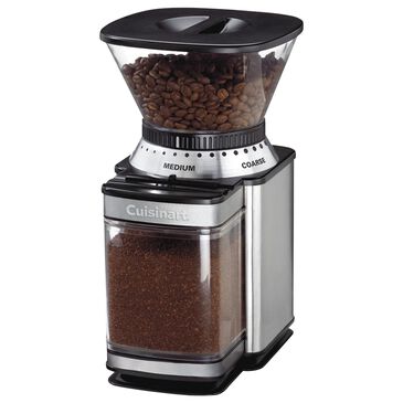 Cuisinart Supreme Grind Automatic Burr Mill Coffee Grinder in Black Stainless, , large
