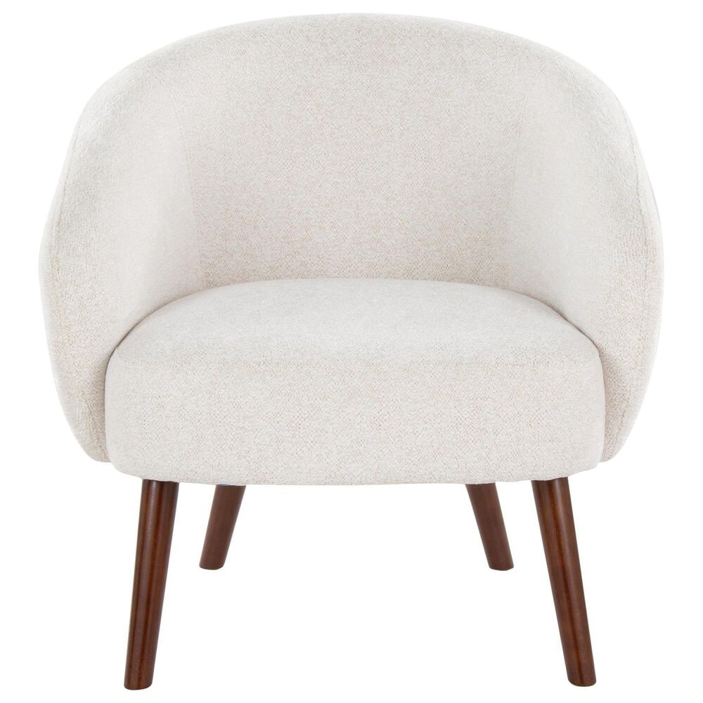 Lumisource Ashland Lounge Chair in Cream, , large