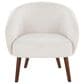 Lumisource Ashland Lounge Chair in Cream, , large