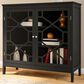 Linon Home Decor Fetti Large Cabinet in Black, , large