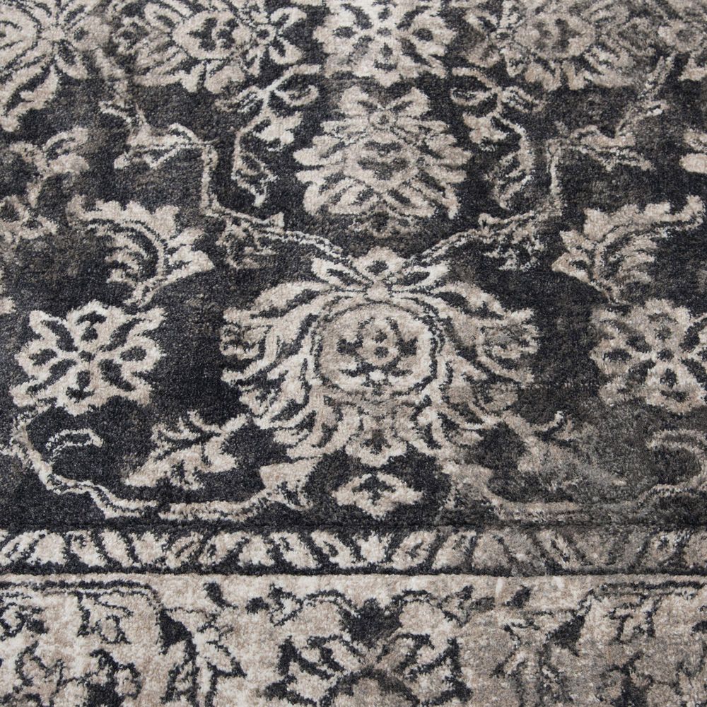 Central Oriental Adore Laney 7&#39;10&quot; x 9&#39;10&quot; Black and Beige Area Rug, , large