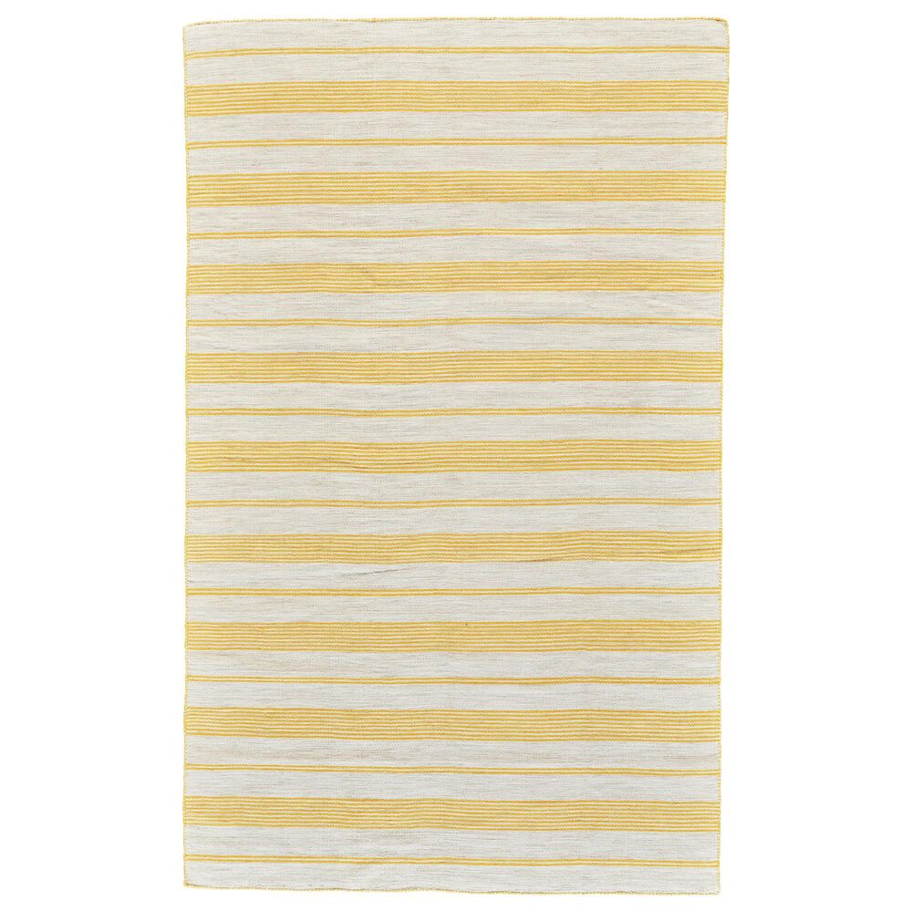 Feizy Duprine 5" x 8" Gold Area Rug, , large