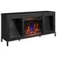 Classic Flame 56" TV Stand with Electric Fireplace in Black, , large
