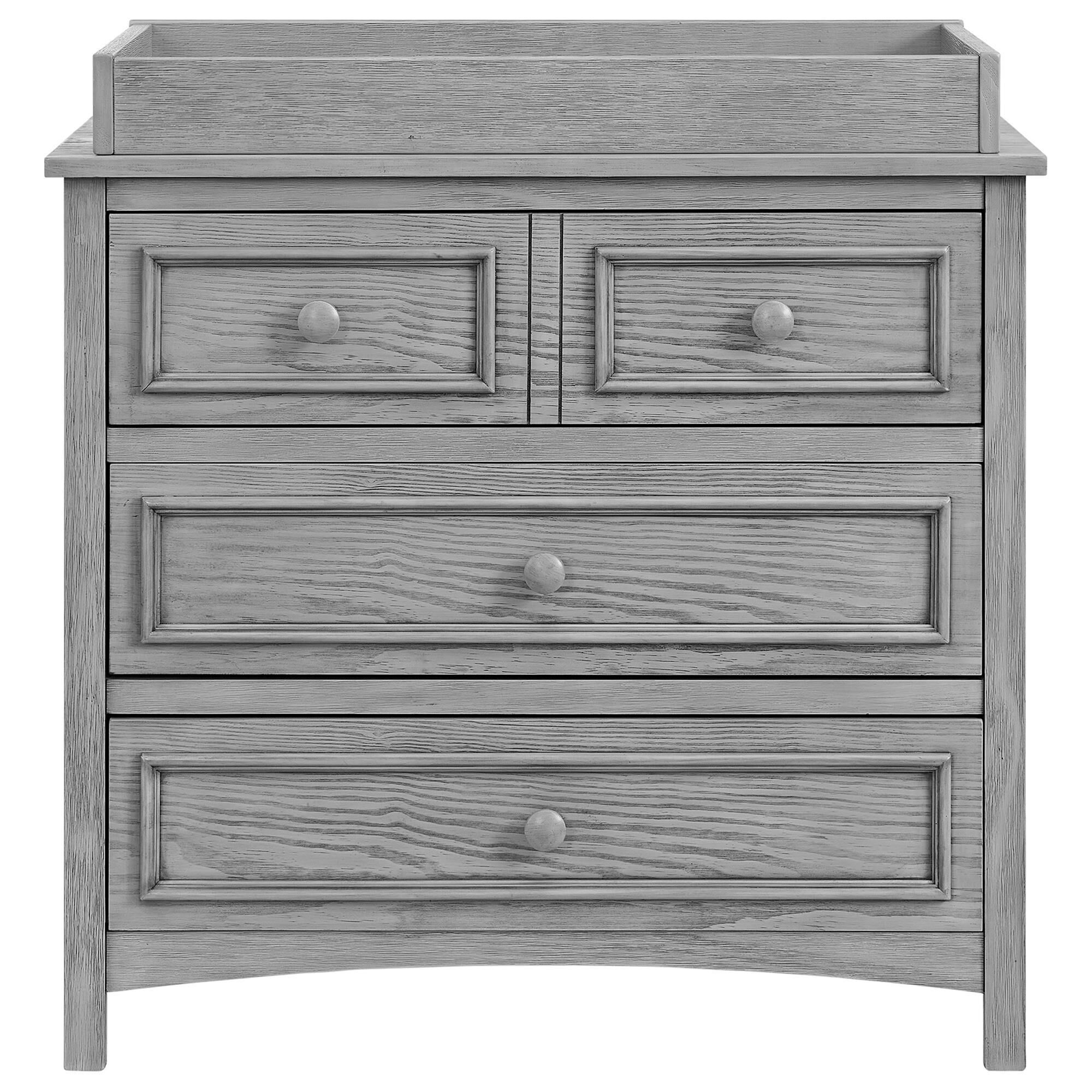 Rustic gray online changing table