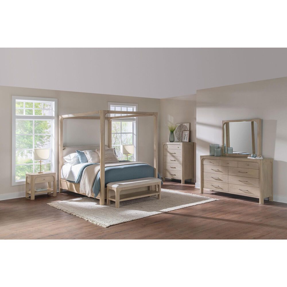 Coaster Solano Upholstered Bench in Beige, , large