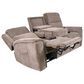Synergy Home Furnishings Llc Power Reclining Sofa with Air Massage in Rex Bungee Cord, , large