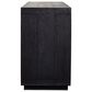 Four Hands Bennett Warby 4-Door Sideboard in Worn Black Oak, , large
