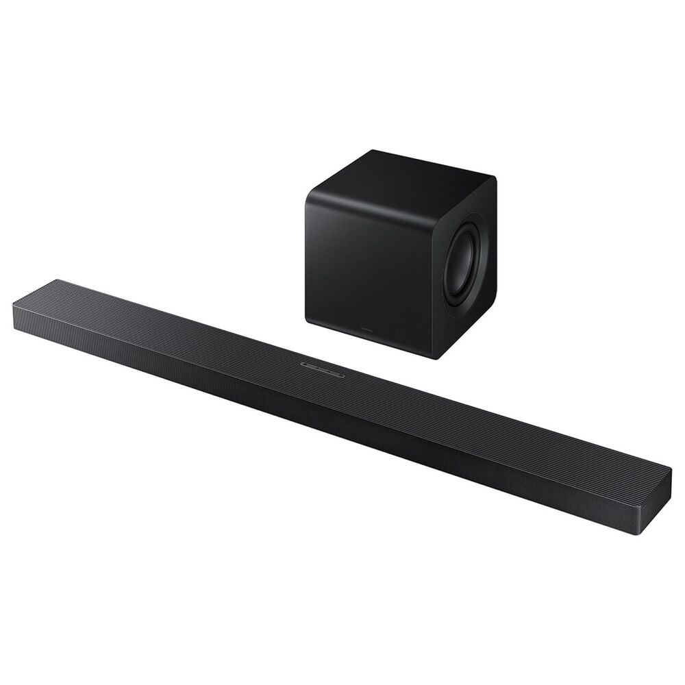 Samsung 75" Class R85H Series Micro RGB 4K UHD Vision AI - Smart Tizen TV with Q-Series 3.1.2 Channel Soundbar System in Titan Black, , large