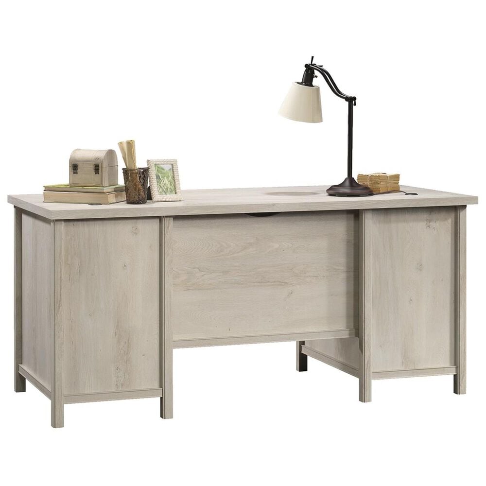 Sauder Costa Executive Desk in Chalked Chestnut, , large