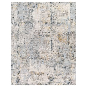 Surya Laila  7"10" x 10"3" Light Gray, Navy, Camel, Wheat and Charcoal Area Rug, , large