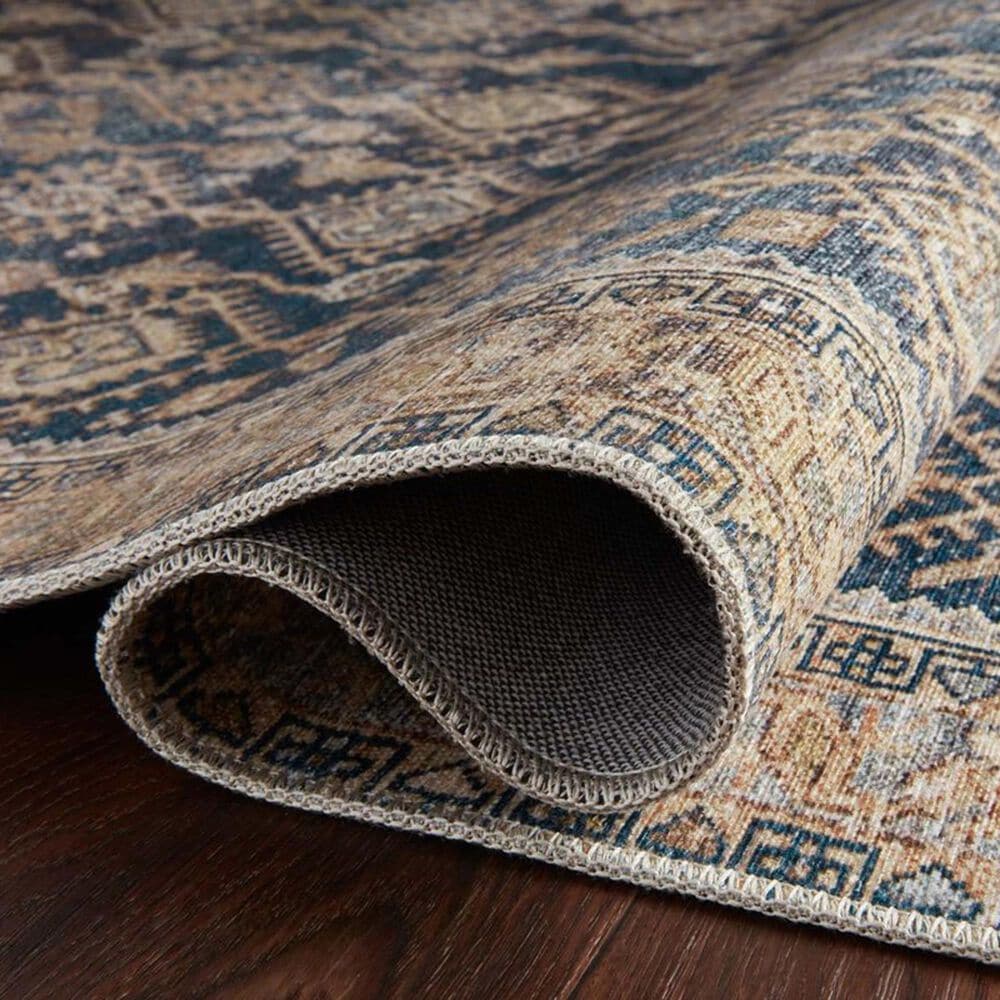 Magnolia Home Lenna LEA-01 2&#39; x 5&#39; Indigo and Natural Area Rug, , large