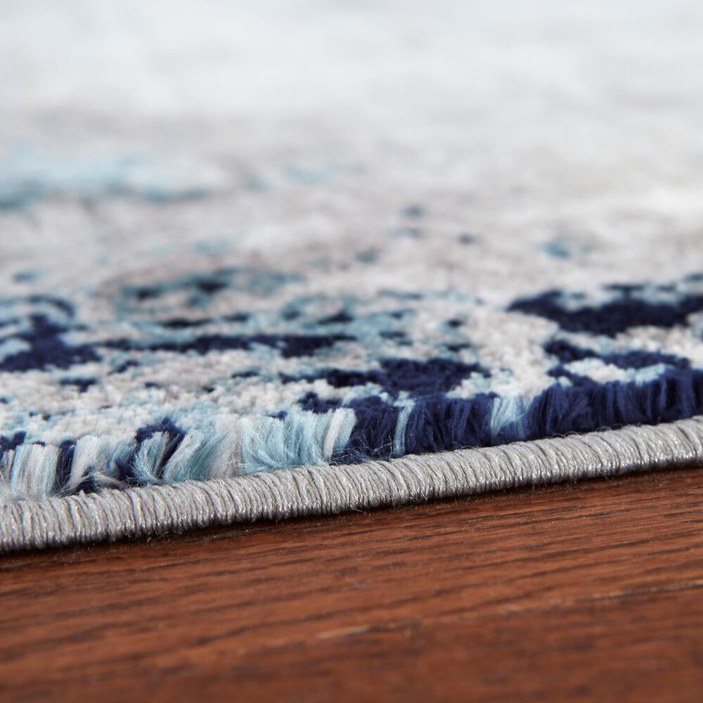 Ashley Leonelle 7&#39;10&quot; x 10&#39; Cream, Blue and Gray Area Rug, , large