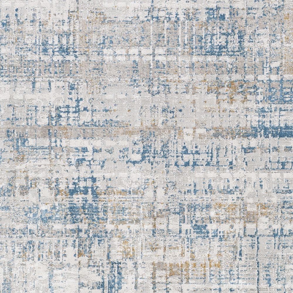 Surya Carmel 2&#39; x 3&#39; Camel, Mustard and Aqua Area Rug, , large