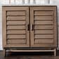 James Martin Vanities Portland 36" Single Bathroom Vanity in Whitewashed Walnut with 3 cm Eternal Jasmine Pearl Quartz Top and Rectangular Sink, , large