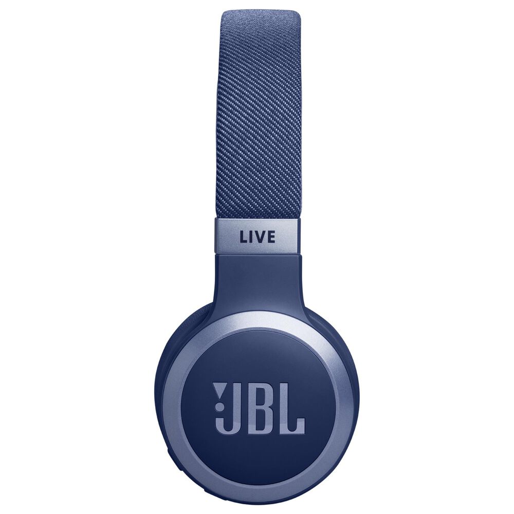 JBL Wireless On-Ear Headphones with True Adaptive Noise Cancelling in Blue, , large