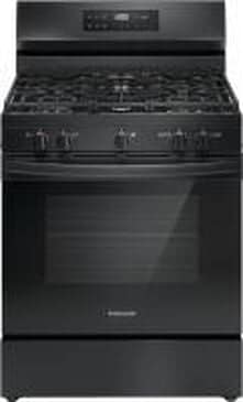 Frigidaire 30" Freestanding Natural Gas Range in Black, , large
