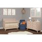 Evolur Antilia 4-In-1 Convertible Crib in Sand Castle Oak, , large