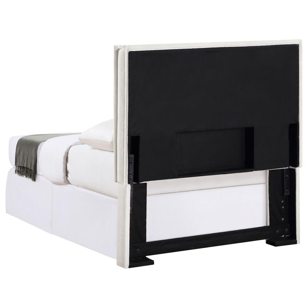 Pacific Landing Izzy Twin Upholstered Headboard in Sand, , large