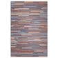 Dalyn Rug Company Sedona Striped 3" x 5" Denim Indoor/Outdoor Area Performance Rug, , large