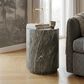 Furniture of America Karvyn 14" Side Table in Brown Gray, , large