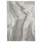 Feizy Azure 6"7" x 9"6" Gray and Silver Area Rug, , large
