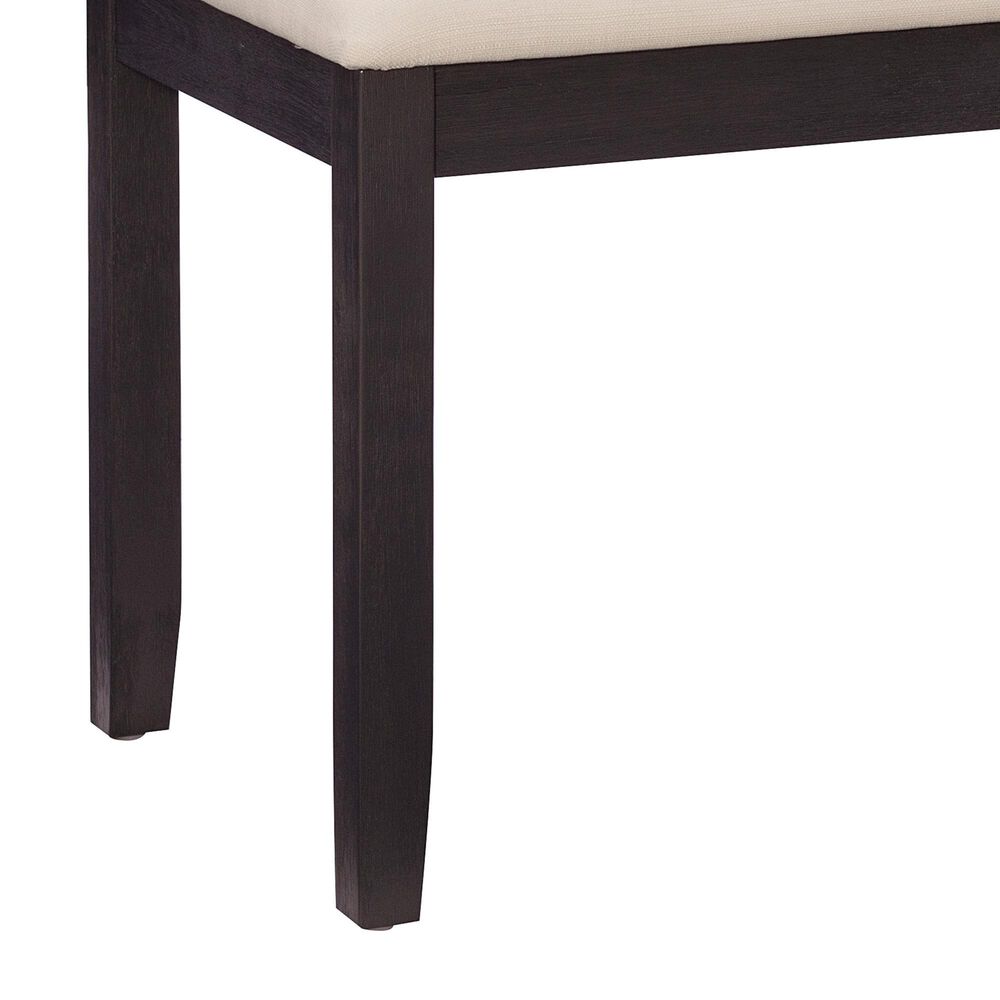 Linon Home Decor Jorissen Bench in Dark Charcoal, , large