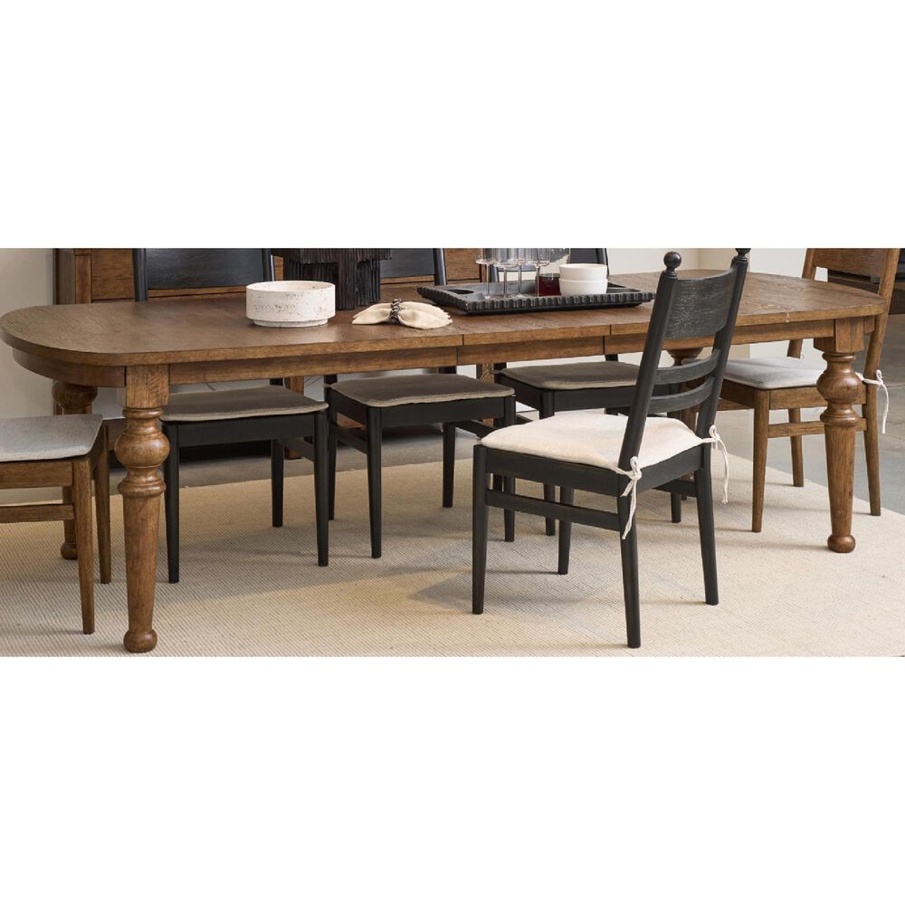 Riverside Furniture Calhoun Rectangular Dining Table in Whiskey Oak - Table Only, , large