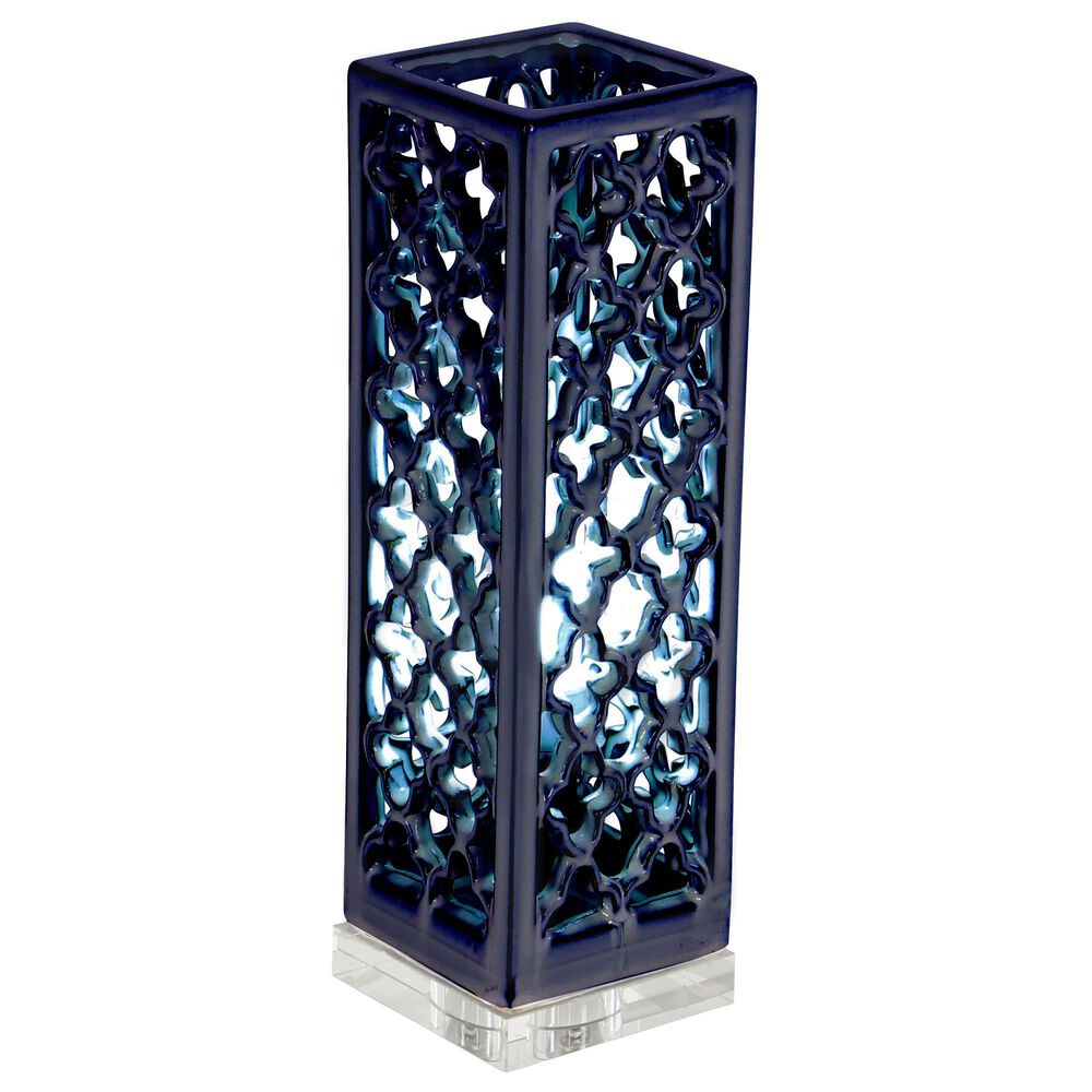Maple and Jade 16" Coastal Uplight in Blue (Set of 2), , large