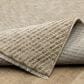 Oriental Weavers Echo Beige and Ivory 7"10" x 10"10" Area Rug, , large