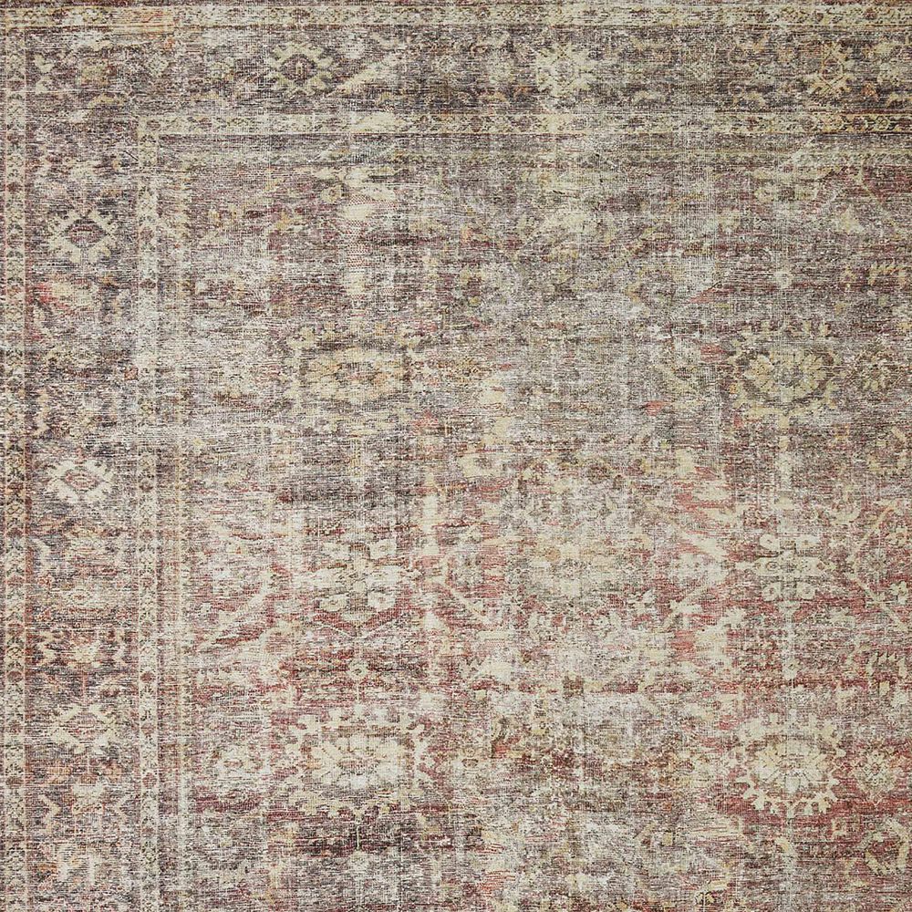 Amber Lewis x Loloi Georgie 2&#39; x 5&#39; Bordeaux and Antique Area Rug, , large