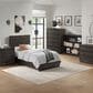 Eastern Shore Bello Twin Bed in Cocoa Brown, , large
