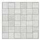 Shaw Rockwood Plank Glacier 12" x 12" Porcelain Mosaic Sheet, , large