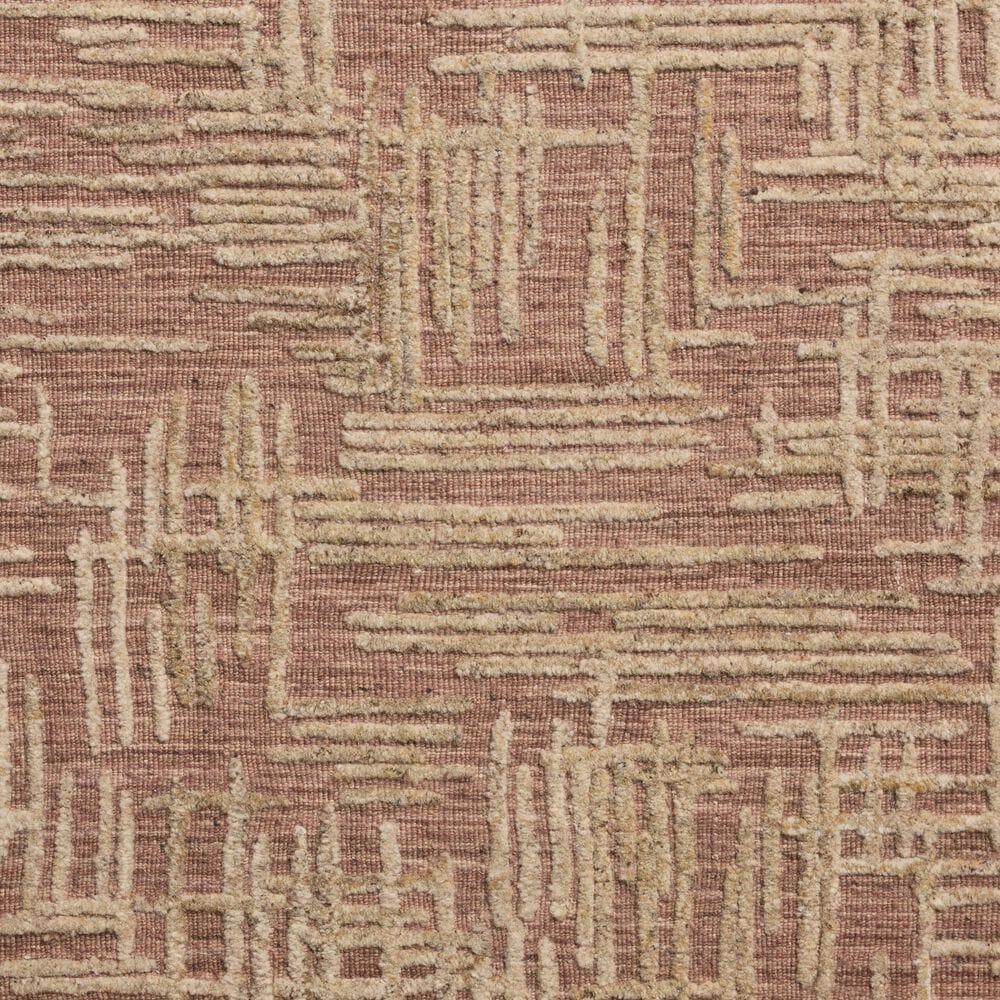 Loloi Woodriff Brick and Natural 8'6" x 11'6" Area Rug, , large