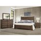 Viceray Collections Crafted Oak 2-Drawer Nightstand in Aged Gray, , large