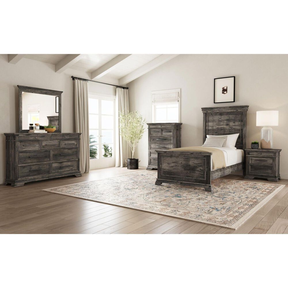 Mayberry Hill Park Ridge 6-Drawer Chest in Charcoal, , large