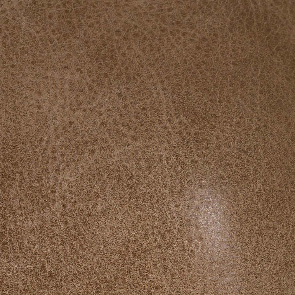 Rowe Furniture Dena Leather Ottoman in Brown, , large