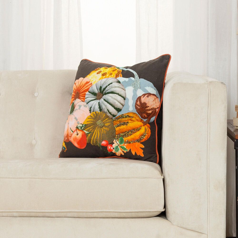 Rizzy Home 20&quot; Down Filled Pillow in Multi, , large