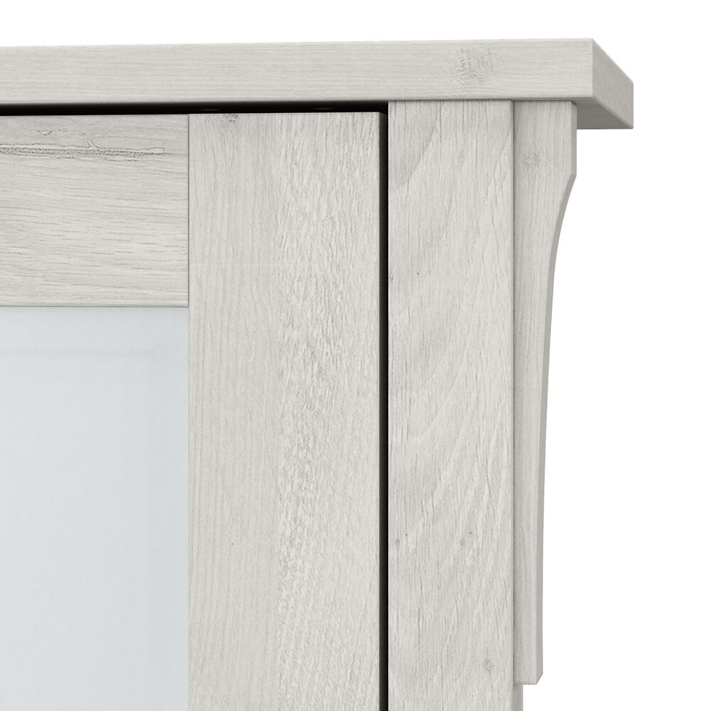 Bush Salinas Bathroom Bathroom Medicine Cabinet in Linen White Oak, , large