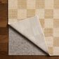 Chris Loves Julia x Loloi Calvin Wheat and Ivory 11"6" x 15"7" Area Rug, , large