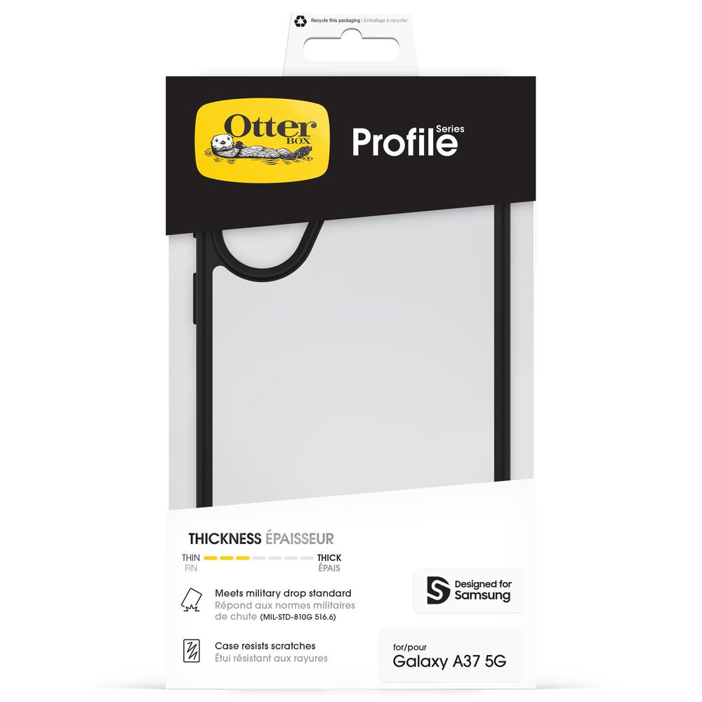 OtterBox Profile Case for Samsung Galaxy A37 5G in Black Crystal, , large