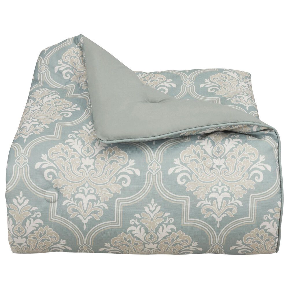 Royal Court Tranquility 3-Piece Full/Queen Comforter Set in Aqua, , large