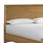 Hawthorne Furniture Newport Queen Panel Bed in Natural Oak and Matte Black, , large