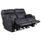 HomeStretch Jaguar Triple Power Loveseat in Graphite, , large