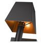 Golden Lighting Messina 1-Light Wall Sconce in Matte Black, , large