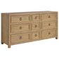 Lexington Home Brands Montecito Hillcrest 9-Drawer Dresser in Chaparral, , large