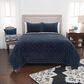 Rizzy Home Geometric 20" x 26" Standard Sham in Indigo, , large