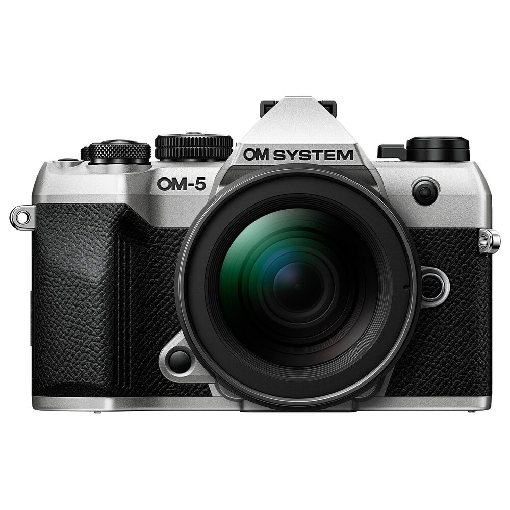 OM- System OM-5 Mark II Camera Body with M.Zuiko Digital ED 12-45mm f/4 Pro Lens in Sliver, , large