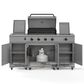 TYTUS Fresno 5-Burner LP/NG Convertible Grill in Gunmetal Gray and Shadow Stone, , large